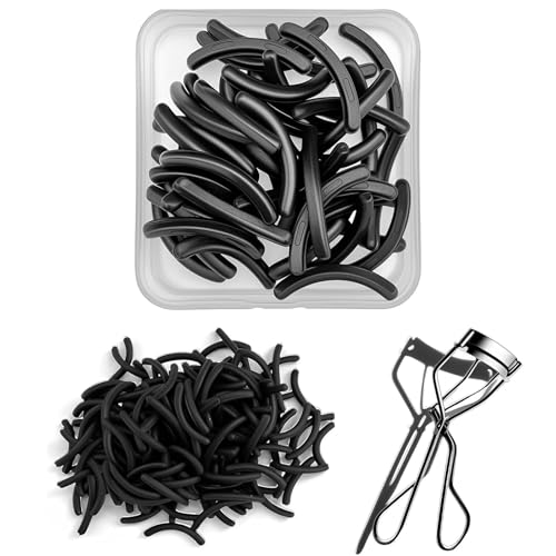 Fit for Tweezerman Eyelash Curler Refills,30Pack Fit for Shiseido Eyelash Curler Refill Pads,Uniseval Rubber Refills Compatible with Tweezerman & Shiseido EyelashCurler.