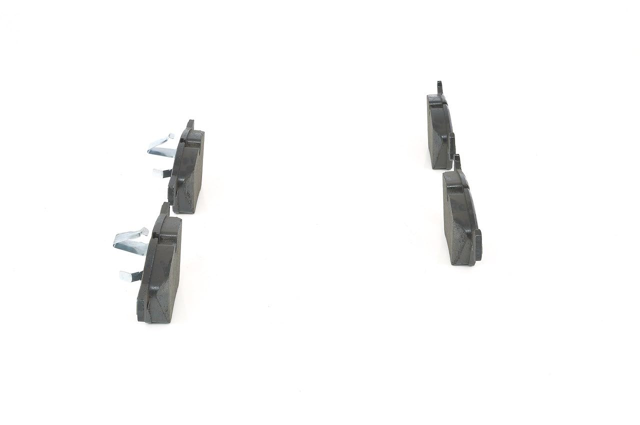 Bosch BP1700 - Pastiglie Freni Auto, Delantero - Calidad Bosch - Reducción de Ruido y Polvo - Certificación ECE-R90 - Sin Cobre - 1 Juego de 4 Pastillas