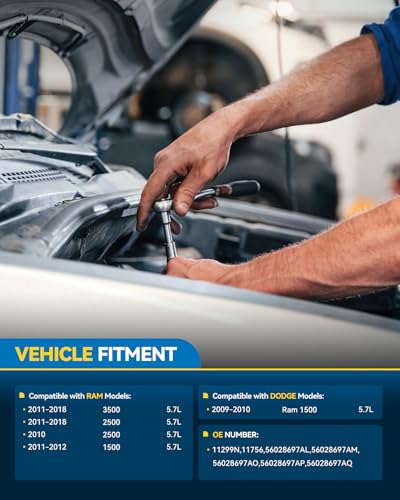 Image of PHILTOP Alternator for 2009-2018 Ram 1500 2500 3500