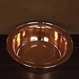 Thick Copper Foot Therapy Basin,Portable Pedicure Foot Soak Copper, Handmade Copper Foot Wash Basin,Foot Soak Fire Bowl for Face,for Washing Purposes Primary