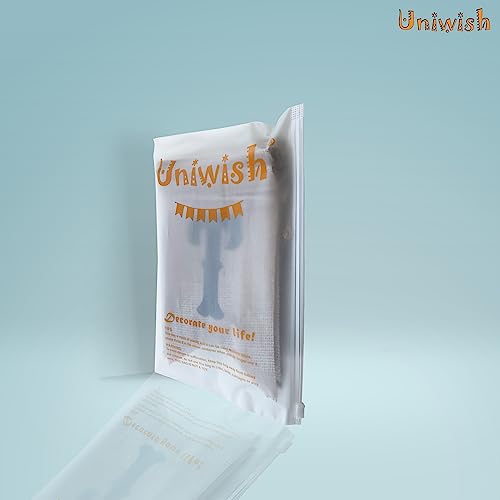Image of Uniwish Trick or Treat Banner Garland Halloween Decorations for Mantel