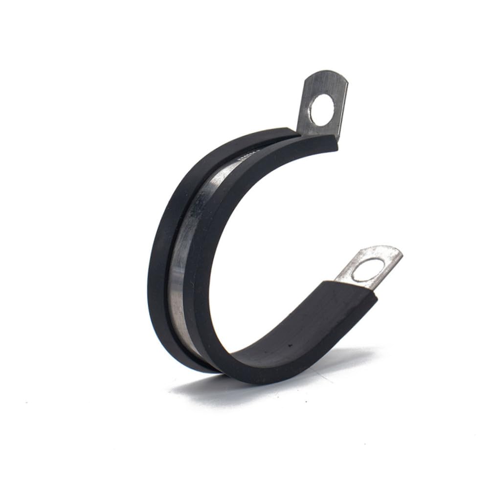 LIFKOME 45 Pièces Collier De Serrage Caoutchouc Forme De r Collier De Serrage Pour Tube Lot De De Acier Inoxydable