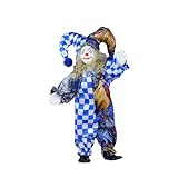 RCGOFOLLOW Poupée Clown Gonflable fiable, soutenue par Un Stent Interne, pour aux gestes variés, idéale pour décorer la Maison Le Bureau.