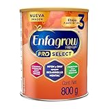 Leche de Crecimiento para Niños mayores de 12 Meses Enfagrow Premium Etapa 3 en Polvo Lata de 800 gramos, Naranja
