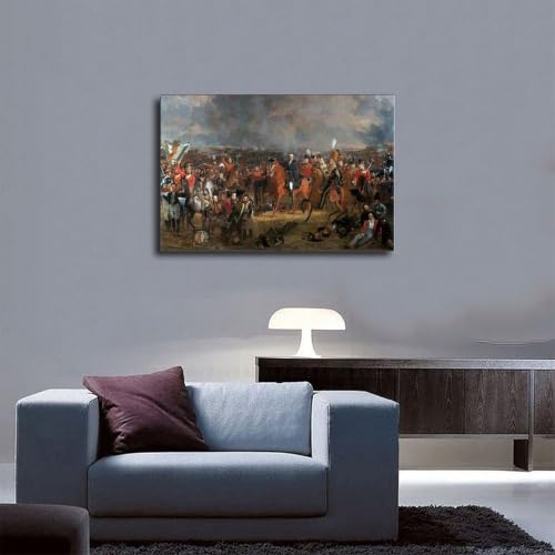 La Bataille de Waterloo tableau décoratif pour un bureau inspirant - 5