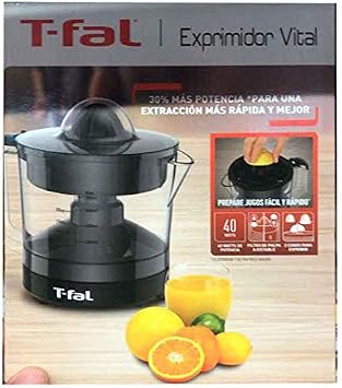 Tefal Zp2028mx Exprimidor Negro Basico : Amazon.com.mx: Hogar y Cocina