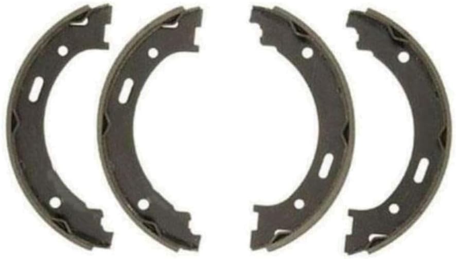 Emergency Parking Brake Shoe Set with Springs for Jeep for Commander 2006-2010 for Grand Cherokee 2005-2010 Left Right Rear Non-Asbestos Organic-Pad Material 162812