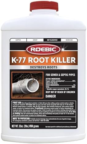 Roebic K-77 Granular Tree Root Killer, Chemical Septic System, Dr...