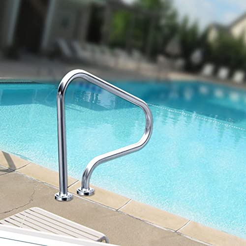 Barandilla de acero inoxidable para escaleras de piscina