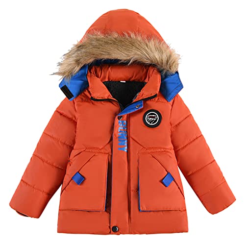 Children Winter Boy Jacket Coat Hooded Coat Fashion Kids Warm Clothes Jacket Boys Coat&Jacket 7t Girls Clothes