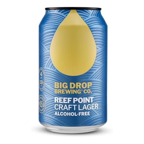 Big Drop Reef Point Lager - Alcohol Free Beer Cover