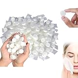 Toallitas Faciales de Algodón Comprimido – 100/200/300/400/500 uds Toallas Desechables 20×22 cm para Viajes Hogar Hombre Mujer Embaladas Individualmente