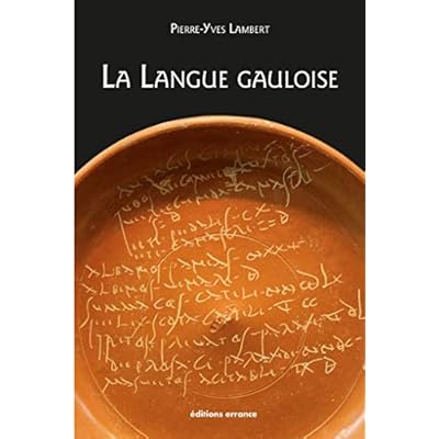 La langue gauloise NE: Description linguistique, commentaire d'inscriptions choisies