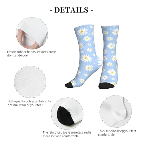 Image of Checkered Socks, Cute Socks for Women for Travel, Running, Daily