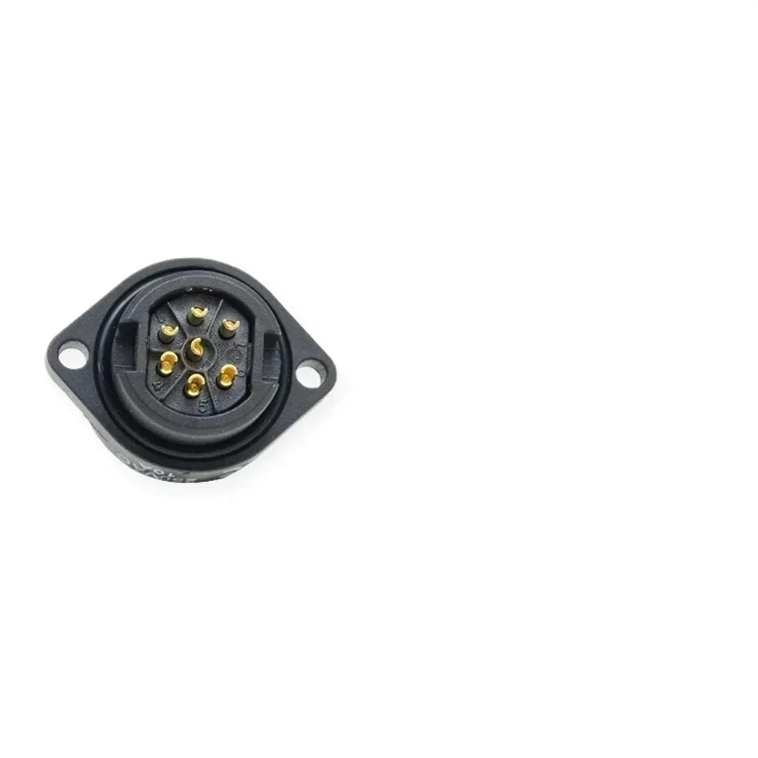 WA22 TE+Z Male Female Socket 4Pin 7Pin Solder/Screw Connect Waterproof Industrial Power Connector(7pin Male Plug)