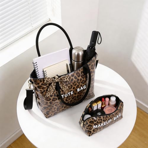 Bolso Tote Valentoria PVC para Mujer 2Pzs miniatura 2