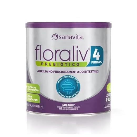 FLORALIV 4 FIBRAS - LATA 195G