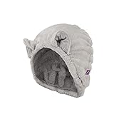 シービージャパン(CB JAPAN) carari(カラリ) タオルキャップ 洗顔 プール お風呂 吸水力[3倍]のマイクロファイバー サテンねこ [頭囲44~80cm] 繊維の隙間に素早く吸水 速乾 マシュマロ肌触り ふわふわもちもち キッズキャップカラリズーイ