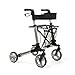 Produktbild FabaCare Rollator Quadri Light faltbar, Leichtgewichtrollator Alu mit Vollausstattung, Reiserollator leicht