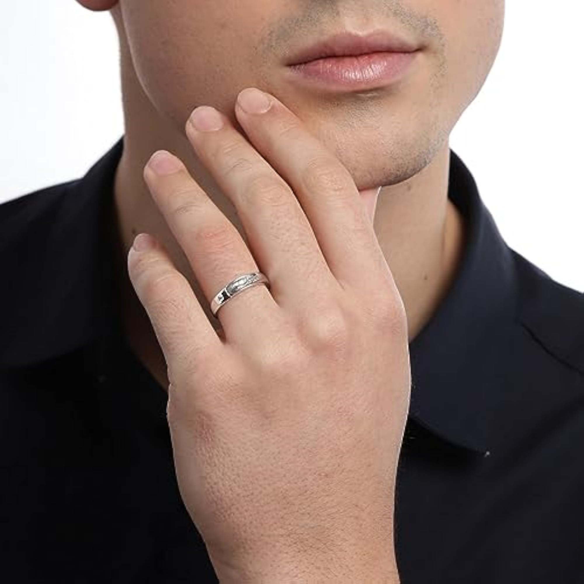 Women's 925 Pure Silver Ring Combo, Stylish Set