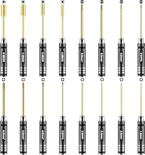 Hrb Power kit de 16 outils RC hexagonaux, douilles et tournevis