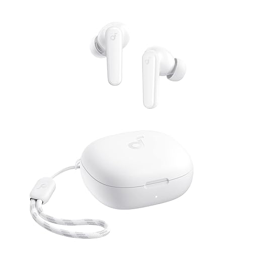 Soundcore Cuffie Bluetooth by Anker P20i, Auricolari Bluetooth 5.3, Cuffie Wireless In-ear Driver 10mm con Bassi Potenti, 30 Ore di Riproduzione, Resistenza acqua IPX5, EQ, 2 microfoni chiamate AI