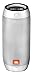 Produktbild JBL Pulse 2 Spritzwasserfester Tragbarer Bluetooth Lautsprecher mit Interaktiver Lightshow und Freisprecheinrichtung - Silber