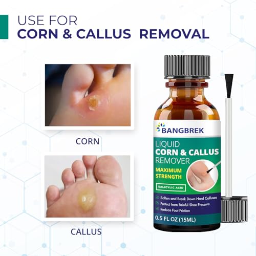 image for Bangbrek Corn Removers for Toes: Liquid Salicylic Acid Corn Removal fo