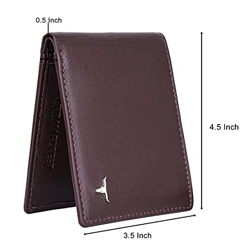 URBAN FOREST George Brown Leather Wallet for Men - Image 4
