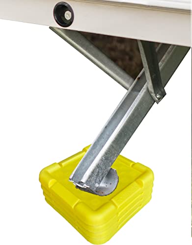 HowseHold Caravan Jack Pads Stacking Stabilizer pads Corner Steadies Feet to prevent sinkage (4 Pads)