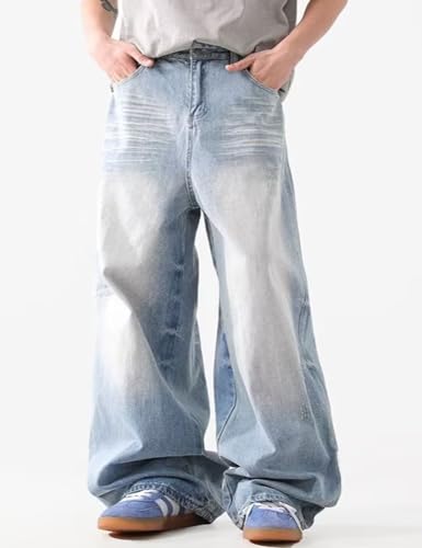 Y2K Levis Baggy Jeans Distressed Wide Leg Denim Pants Fashion Jincos Jeans2