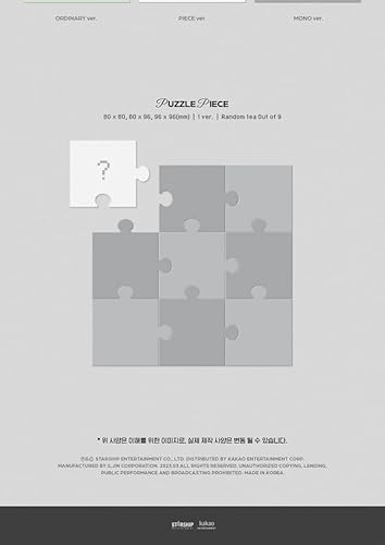 Miniatura 7 de CRAVITY Master  Piece 5th Mini Album POB+Photobook+Lyric card+Photocard+Tracking Sealed Random
