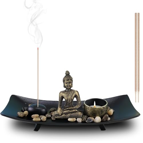 Zen Garten Räucherstäbchen Halter, Miniatur Zen Garten mit...