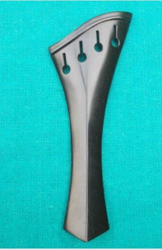 Violin Harp Tailpiece semi Hill Ebony wood 4/4, black, Full (72)