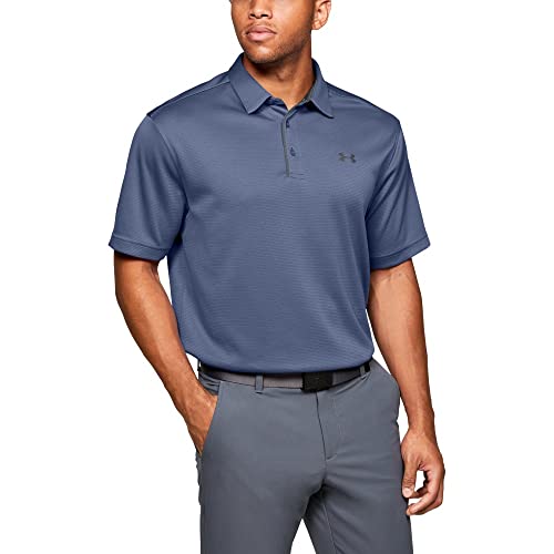 Image of Under Armour Men's Polyester Solid Tech Polo | T-Shirt | 1290140-001