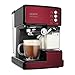 Mr. Coffee Cafe Barista Espresso and Cappuccino Maker, Red - BVMC-ECMP1106