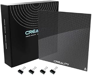 Creality Official Ender 3 Glass Bed Upgraded, High Hardness Durable Glass Platform for 3D Printer, Tempered Glass Build Plate for Ender 3 Pro, Ender 5, Ender 5 Pro, Ender 3 V2, 235x235×4mm