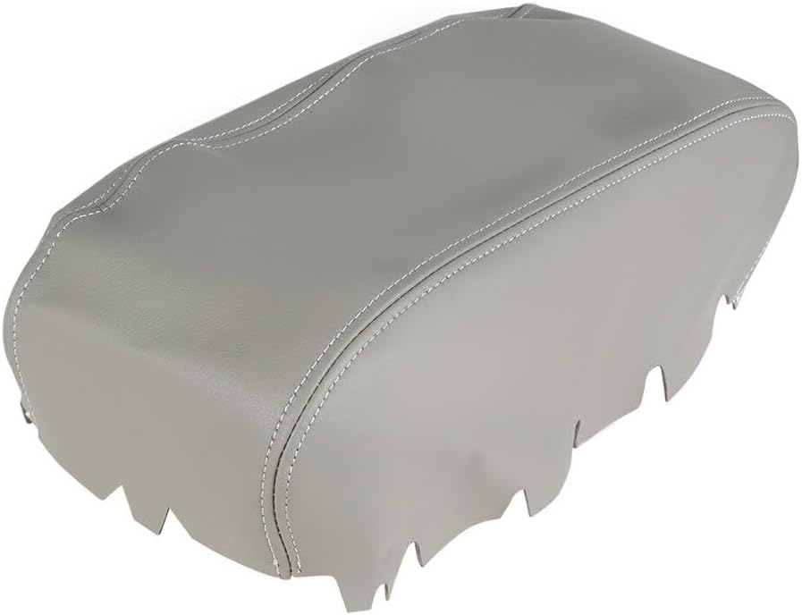 Leather Center Console Lid Armrest Cover Soft For Dodge Durango 11-2019 OEM Equivalent Replacement