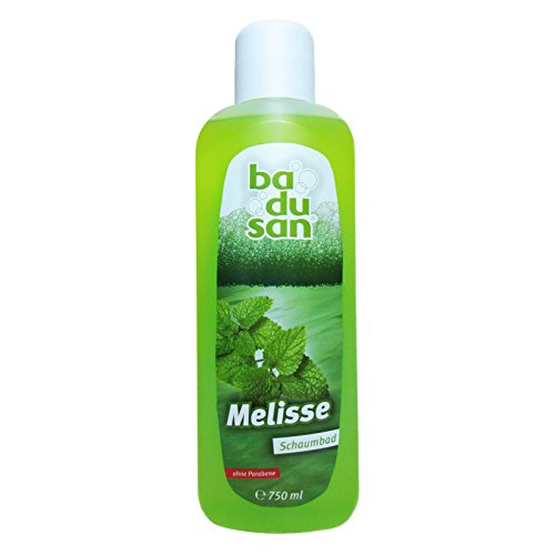 6er Pack badusan Schaumbad Melisse 6 x 750 ml Badezusatz, Pflegebad