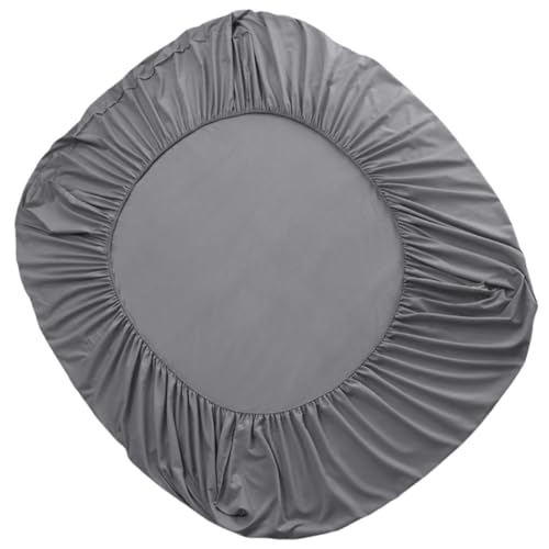 Sábana bajera blanca para cama de algodón cómoda en dormitorios de hogar 2