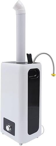 Humidificadores industriales comerciales para toda la casa, 2000 pies cuadrados, humidificador de habitación grande, 67.6 fl ozh 23.8L6.2 galones,