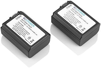 M2cpower 2x NP-FW50 Rechargeable Li-ion Battery for Sony Alpha NEX-3, NEX-3N, NEX-5, NEX-5R, NEX-5N, NEX-6, NEX-7, NEX-C3, NEX-F3, SLT-A33, SLT-A35, SLT-A37, SLT-A55V