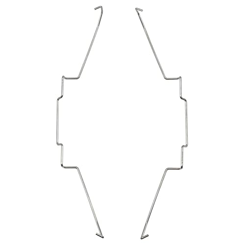 Miniatura 3 de Lovelysp Hebillas de ventilador para disipador térmico de CPU, hebilla de alambre de 4.7 in, gancho inferior, clips de fijación, accesorios de