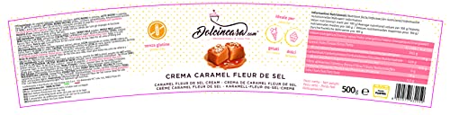 Crema Caramello Fleur de Sel Senza Glutine 500 Gr