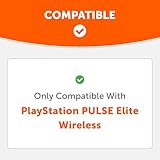 WC PadZ Pulse Elite - Upgraded PU Leather Earpads Compatible with PS5 Pulse Elite by Wicked Cushions | Thicker Cushion & Wider Opening | Black - Image 2