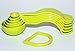 Tupperware Measuring Spoons, Set of 6, Green