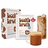 Healthy Hot Chocolate – Enjoy a rich and comforting drink that’s gentle on your stomach while stabilizing blood sugar with 15g of protein per serving. The perfect morning boost or mid-day pick-me-up. Just 3 Premium Ingredients – Made with grass-fed, ...
