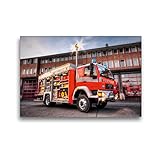 Wasserfest, der Leinwanddruck kann feucht abgewischt werden und ist dadurch auch für Staub-Allergiker geeignet.