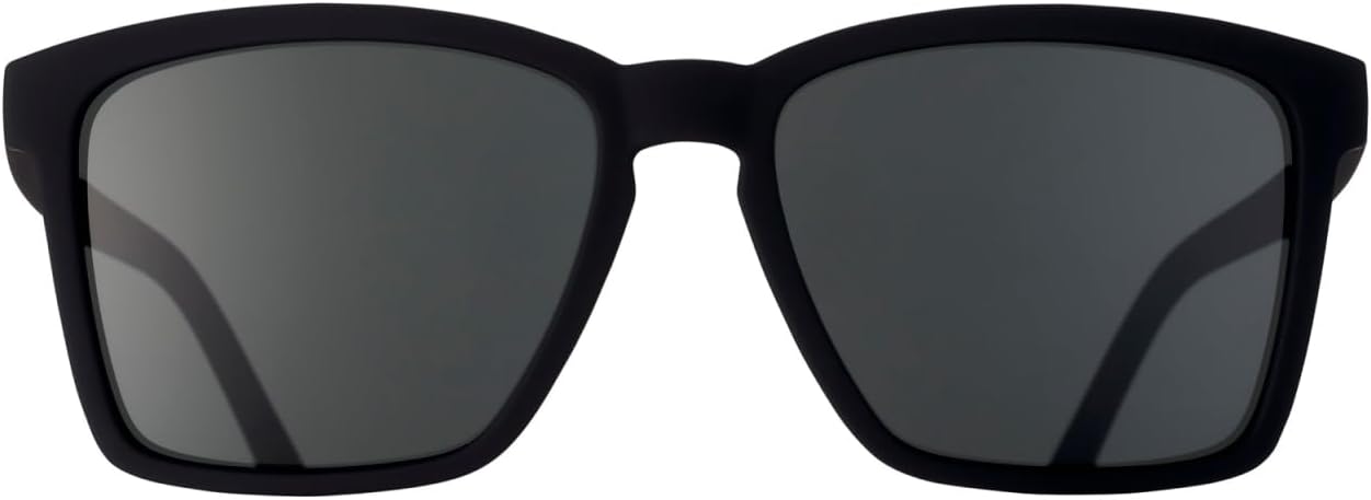goodr Get on My Level Polarized Sunglasses, Small Sized (LFG), Black Solid Frames with Black Non-Reflective Glare Reducing Lenses, UV400 Protection, No Slip, No Bounce - Image 2