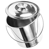 Seau à huile – un design élégant et raffiné, un ustensile indispensable dans votre cuisine. ce pichet en acier inoxydable deviendra vite votre accessoire incontournable